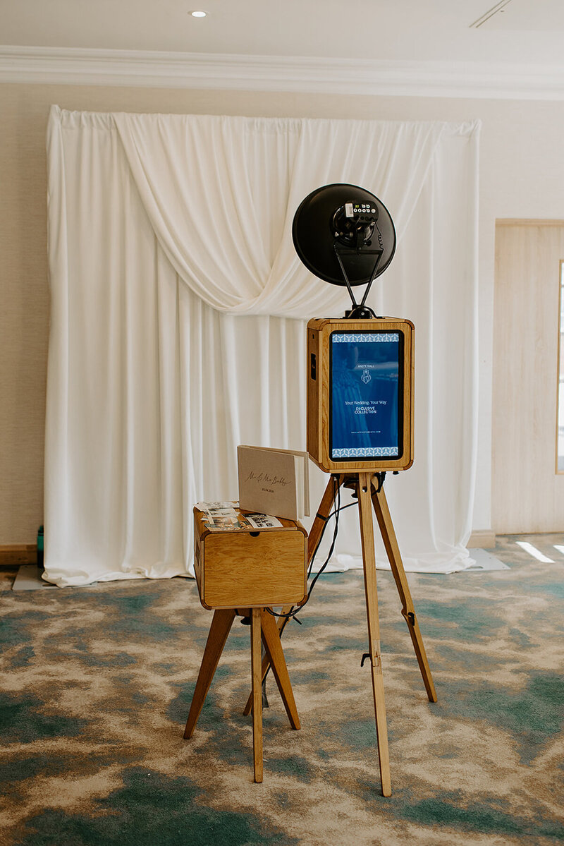 Glam Cam Plus photo booth setup